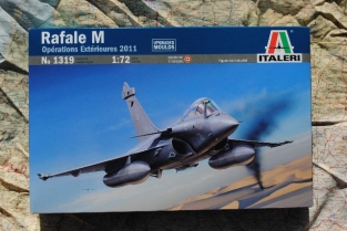 Italeri 1319  Rafale M Opérations Extérieures 2011